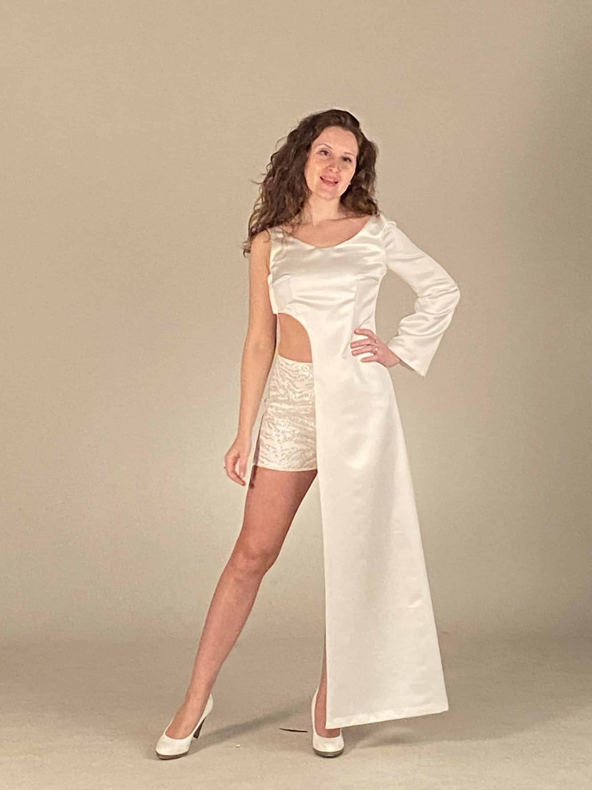 Festlicher Jumpsuit mit Spitze